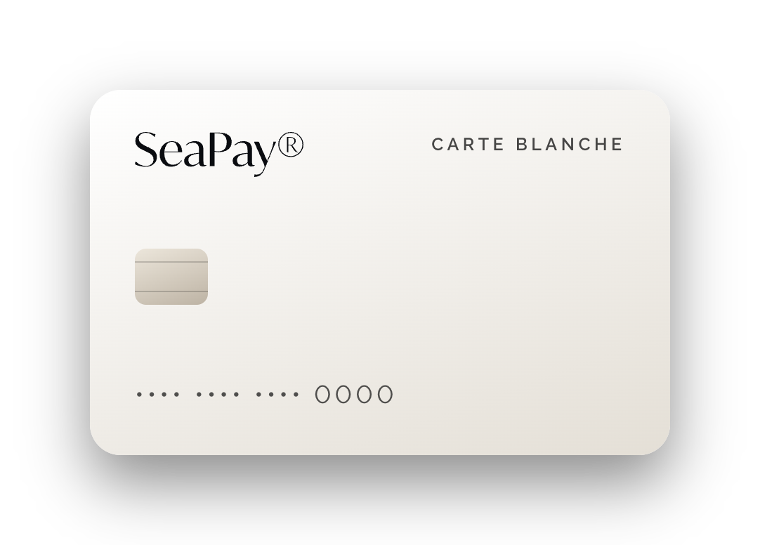The SeaPay Carte Blanche card